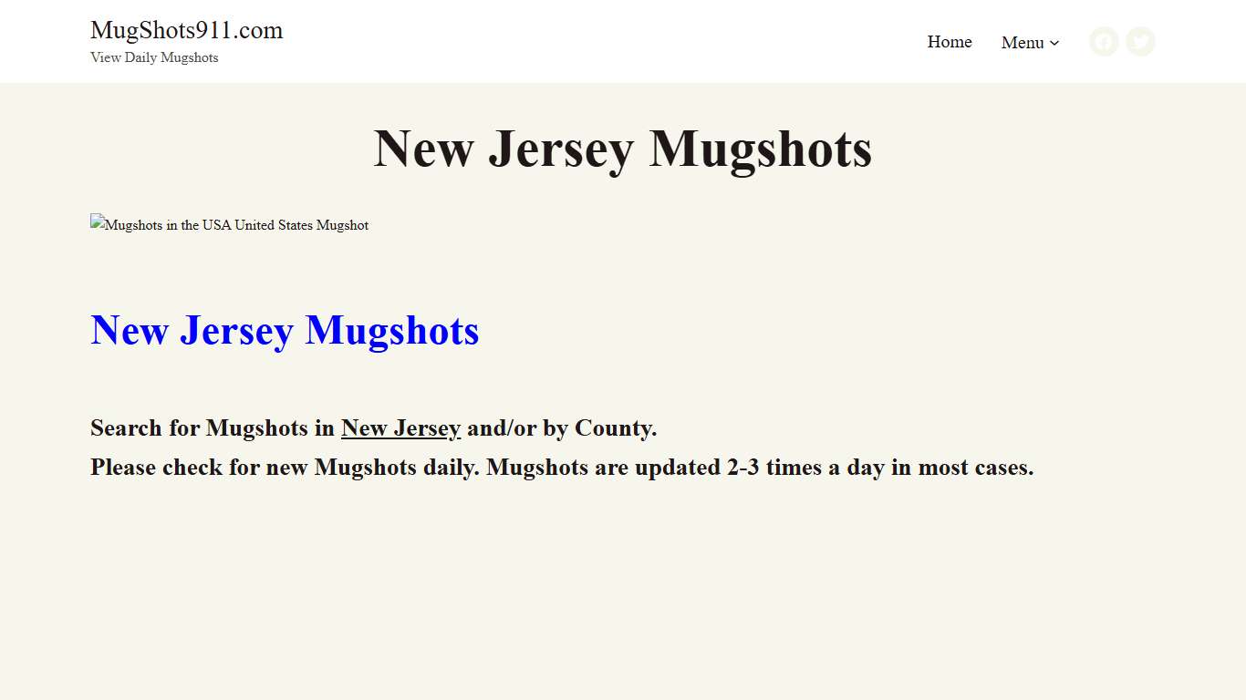 New Jersey Mugshots - MugShots911.com